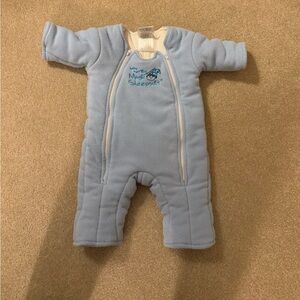 Baby Merlin’s Magic Sleepsuit. Size small. Blue